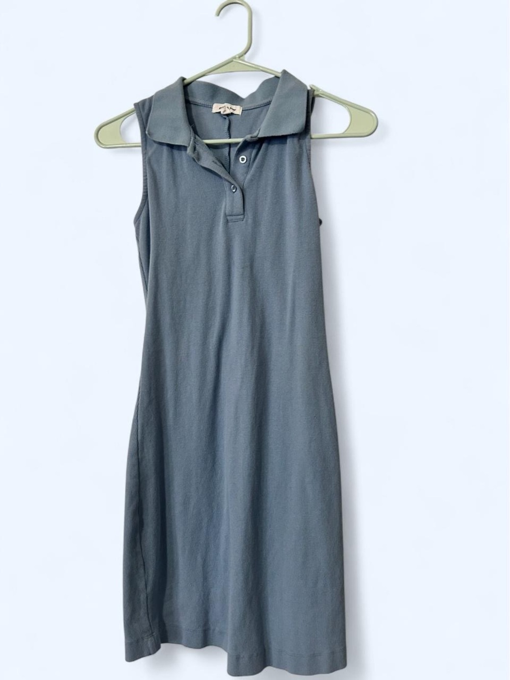 Stitch and Pine blue collared dress